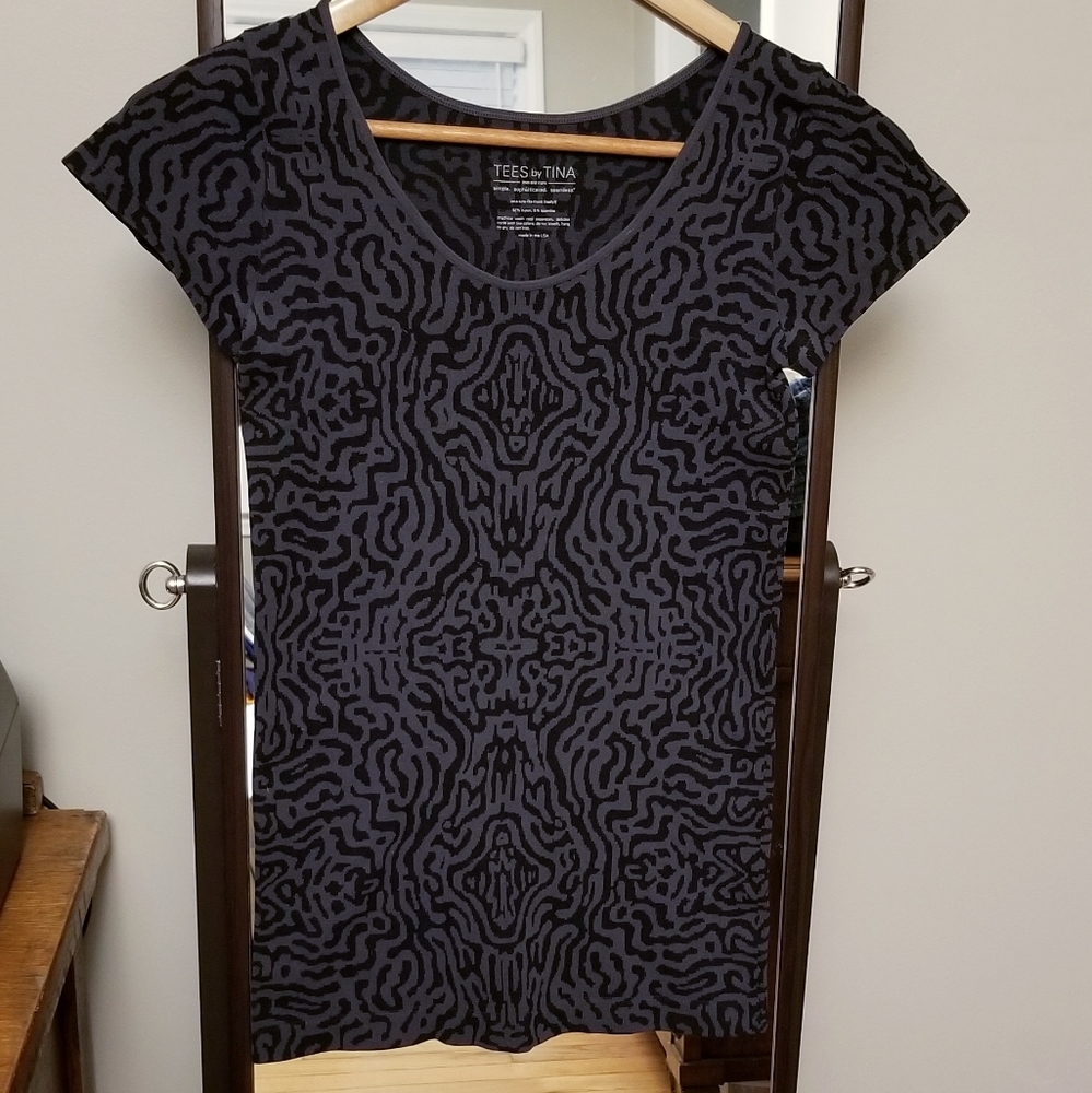 Tees by Tina Tribal Python Top